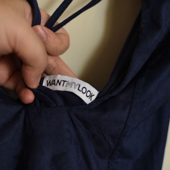 Paloma Suede Bodysuit - Picture 3 of 3